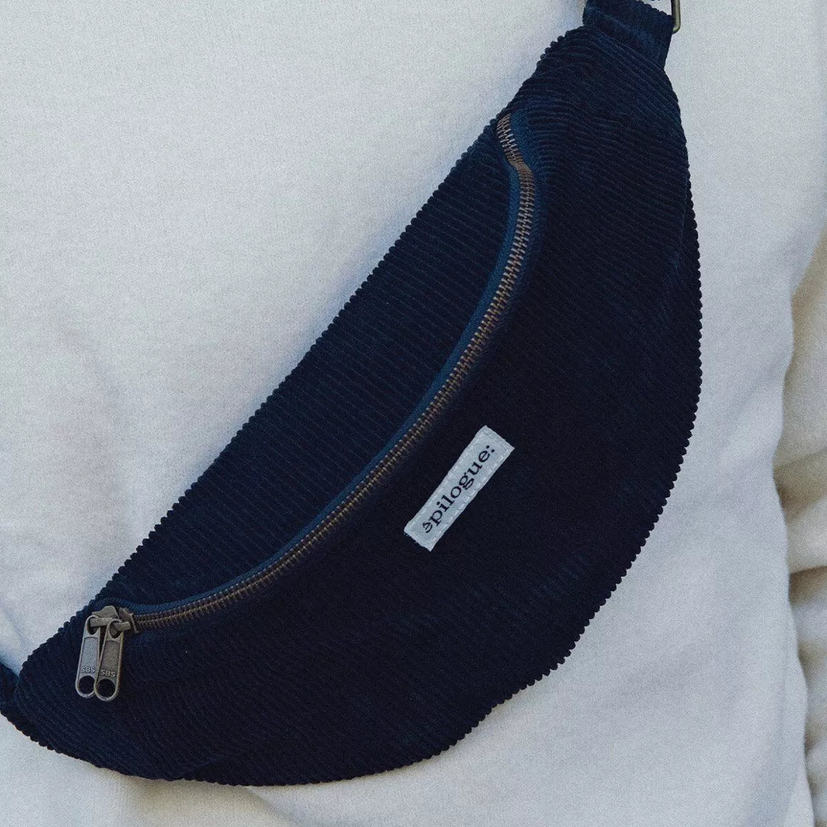 Sac banane en velours