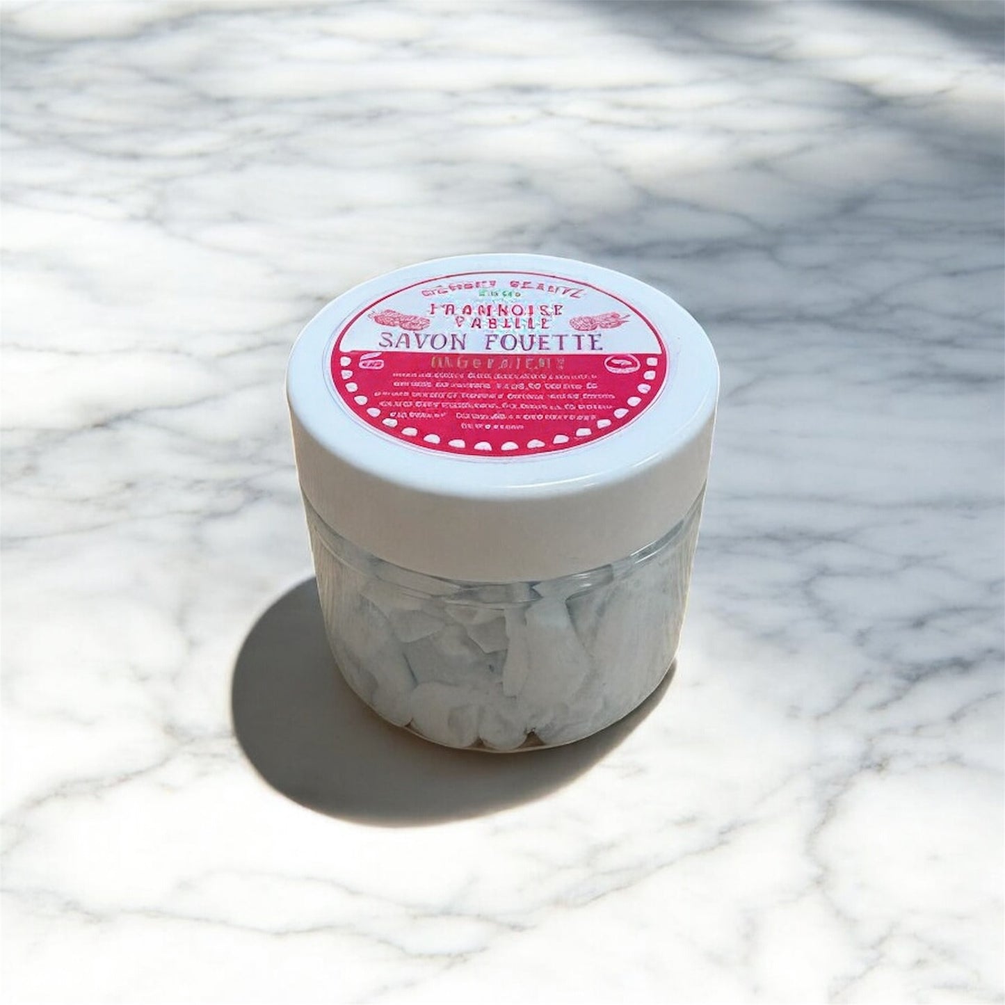 Chantilly de douche "Framboise - Vanille"