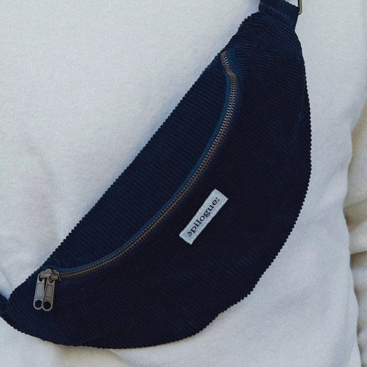 Sac banane en velours