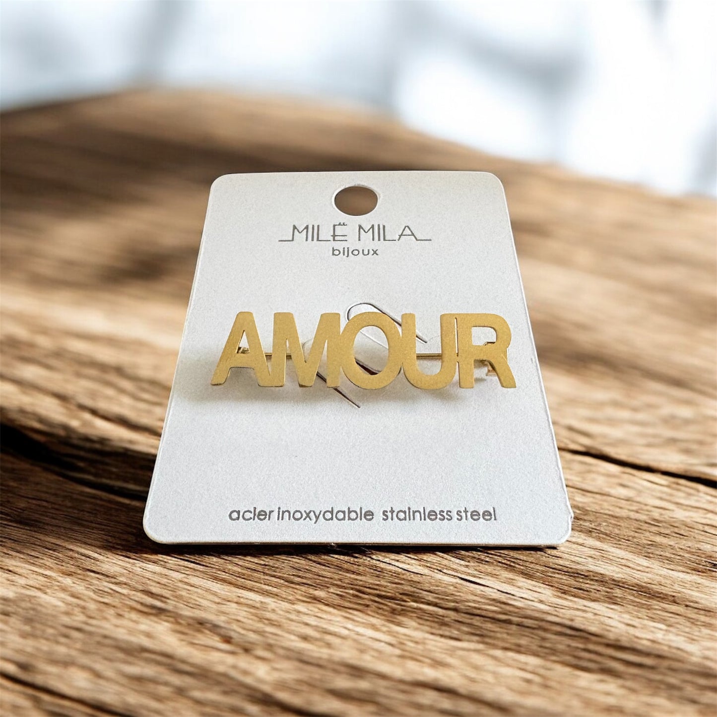 Broche "Amour"