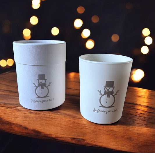 Bougie "Je fonds pour toi"