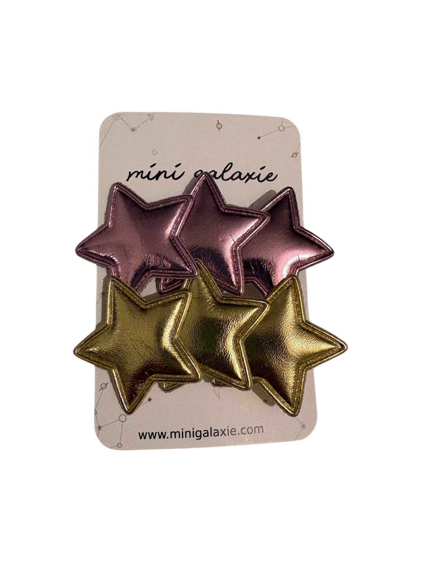 Lot de 2 barrettes "Etoiles"